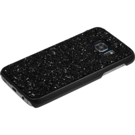Coque Bling Strass pour Samsung Galaxy S7, Minuit Noir