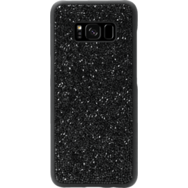Coque Bling Strass pour Samsung Galaxy S8, Minuit Noir