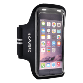 Ultra Slim Brassard de Sport pour Apple iPhone 6/6s/7/8/SE 2020, Noir