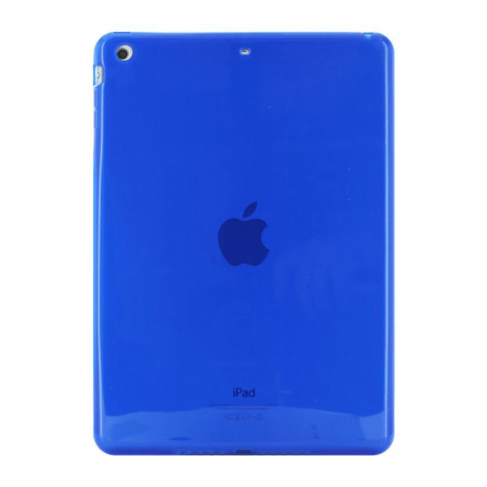 Coque silicone pour Apple iPad Air, Bleu