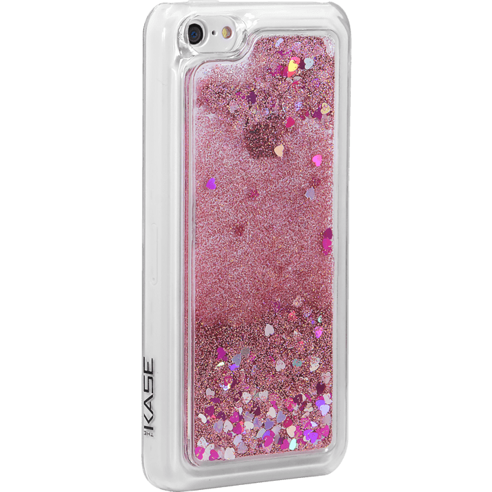 Bling Bling Coque Pailletée pour Apple iPhone 5c, Pink Lady