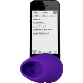 Oeuf Amplificateur de son pour Apple iPhone 6/6s/7, Violet