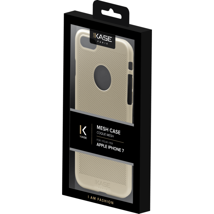 Coque Mesh pour Apple iPhone 7, Or