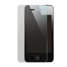Protection d'écran premium en verre trempé pour Apple iPhone 4/4S, Transparent
