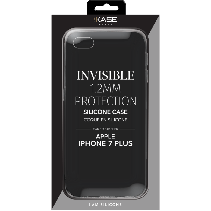 Coque slim invisible pour Apple iPhone 7 Plus/ 8 Plus 1,2mm, Transparent
