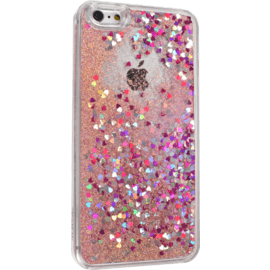 Bling Bling Coque Pailletée pour Apple iPhone 6 Plus, Pink Lady