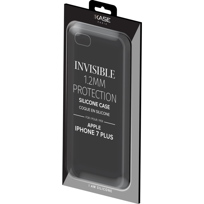 Coque slim invisible pour Apple iPhone 7 Plus/ 8 Plus 1,2mm, Transparent