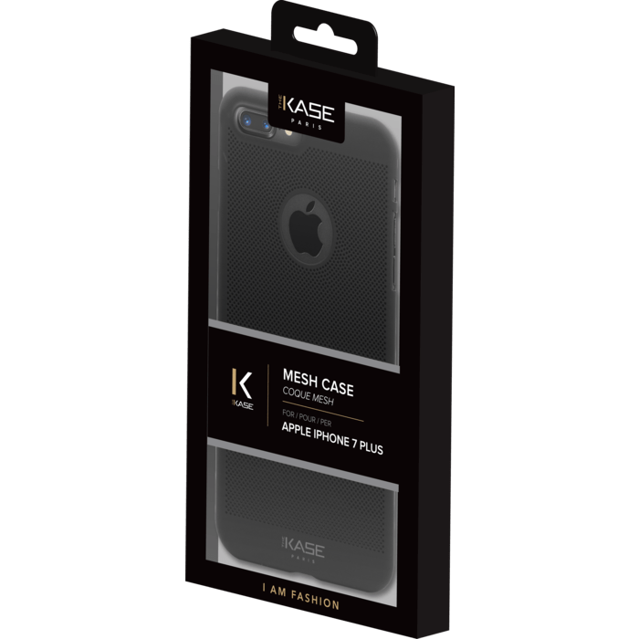 Coque Mesh pour Apple iPhone 7 Plus, Noir