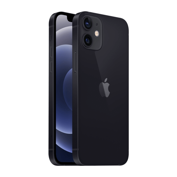 iPhone 12 Mini reconditionn&eacute; 64 Go, Noir, d&eacute;bloqu&eacute;