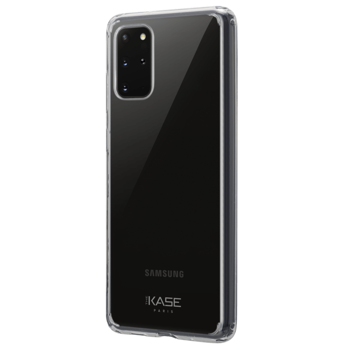 Coque hybride invisible pour Samsung Galaxy S20+, Transparente