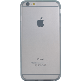 Coque slim transparente pour Apple iPhone 6 Plus/6s Plus, Noir