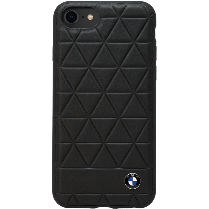 BMW Hexagon Signature Coque pour Apple iPhone 7/8/SE 2020, Noir