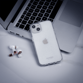 Coque hybride &eacute;tincelante invisible GEN 2.0 pour iPhone Apple iPhone 13, Transparente