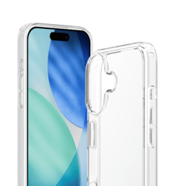 Pack combin&eacute; 3 en 1 (Coque hybride invisible, &Eacute;cran en verre tremp&eacute; de qualit&eacute; sup&eacute;rieure et Protecteur de l&rsquo;objectif de la cam&eacute;ra) pour Apple iPhone 17, Transparente