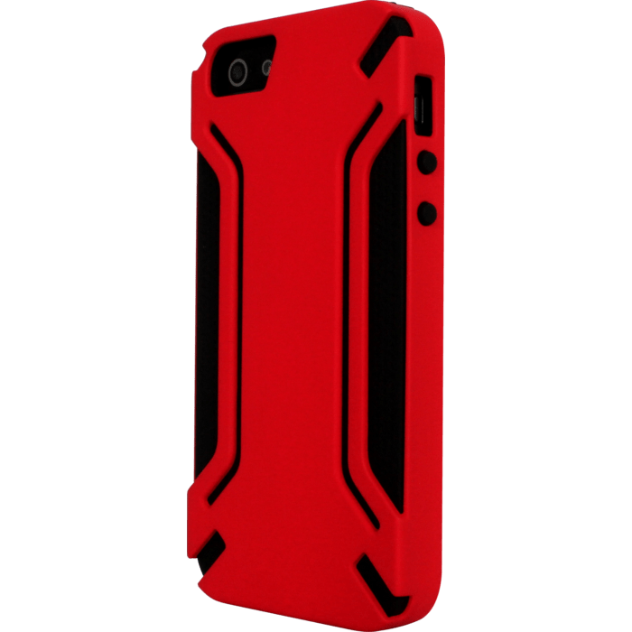 Coque pour Apple iPhone 5/5s/SE, Antichoc Rouge