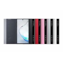 Clear View cover Noir avec fonction stand Note 10