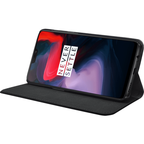 Coque OnePlus 6 Shockproof Hybride Rouge - Housse De Protection Avec Béquille, Stylo Et Bouchons Anti-Poussière