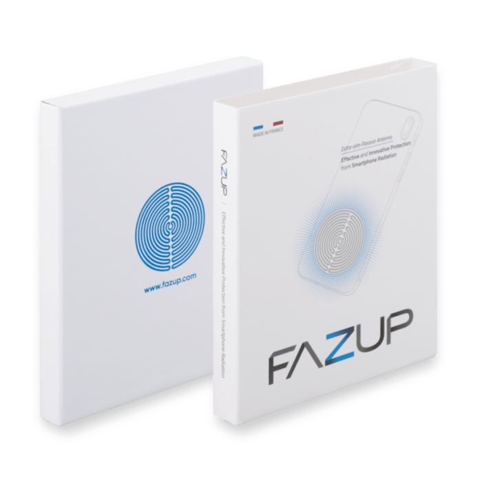 Fazup Patch Anti-Ondes pour Smartphones - Pack Famille (4 pi&egrave;ces)