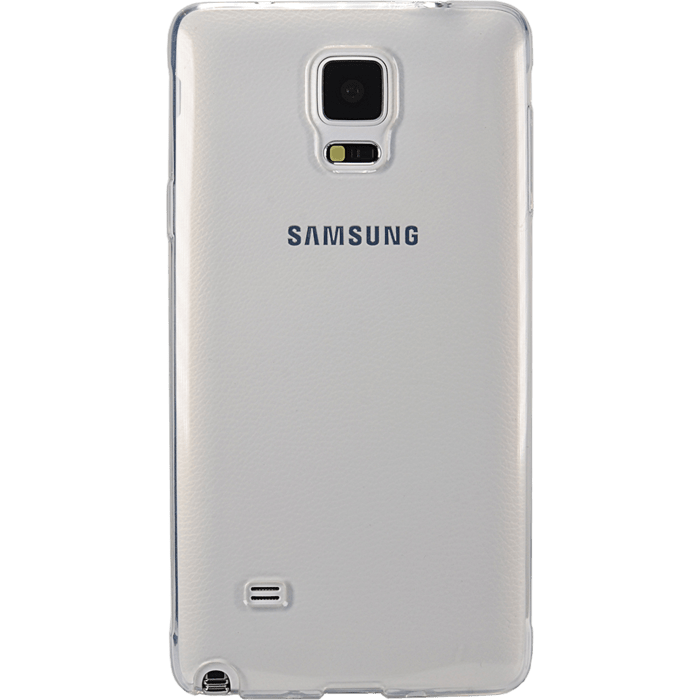 Coque silicone pour Samsung Galaxy Note 4 N910U/N910F, Transparent