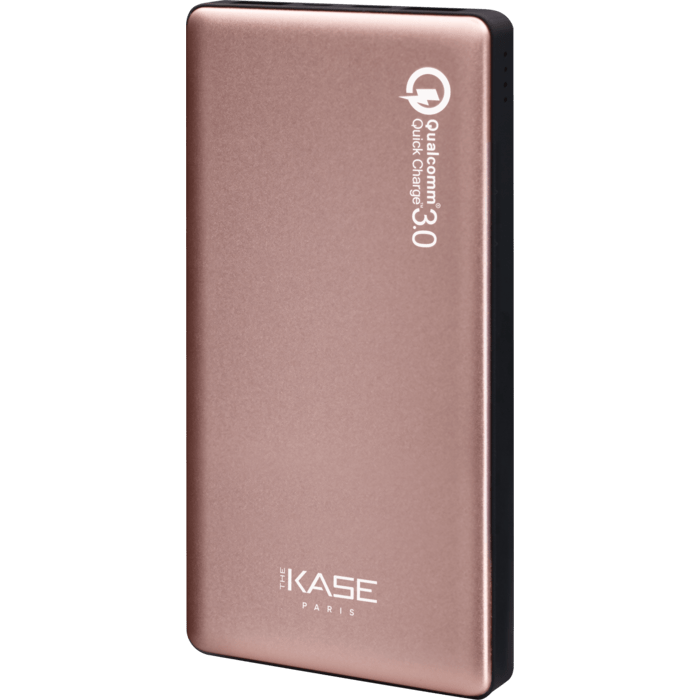 Batterie externe PowerHouse ultra slim 10000mAh, Or Rose