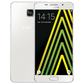 Case Galaxy A5 (2016) reconditionn&eacute; 16 Go, Blanc, d&eacute;bloqu&eacute;