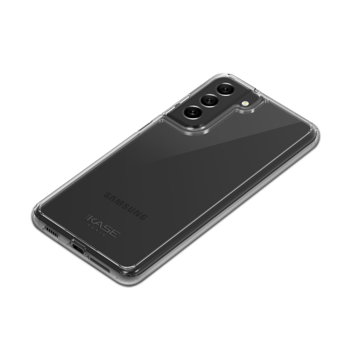 Coque hybride invisible pour Samsung Galaxy S21 FE 5G, Transparent