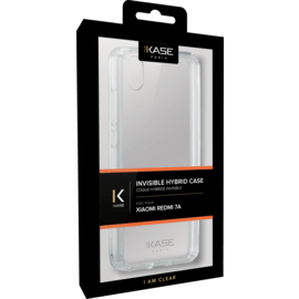 Coque hybride invisible pour Xiaomi Redmi 7A, Transparent
