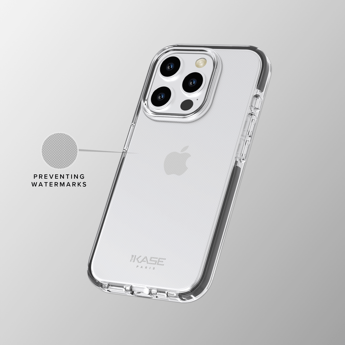 Coque Sport mesh pour Apple iPhone 15 Pro, Noir de jais