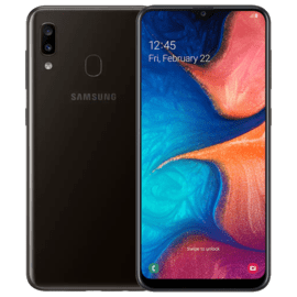 Galaxy A20 2019 reconditionn&eacute; 32 Go, Noir, d&eacute;bloqu&eacute;