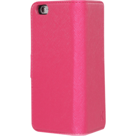 Coque clapet pour Apple iPhone 6/6s avec Miroir et pochette CB, Rose