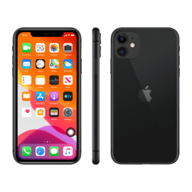 iPhone 11 reconditionn&eacute; 128 Go, Noir, d&eacute;bloqu&eacute;