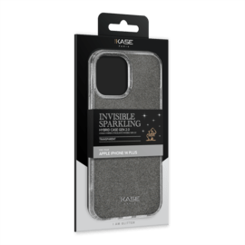 Coque hybride &eacute;tincelante invisible GEN 2.0 pour Apple iPhone 14 Plus, Transparente