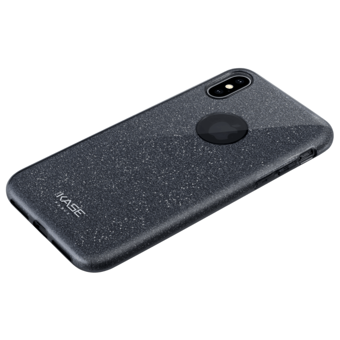 Coque Rigide Transparente à Paillettes Pour IPhone X / XS - Occasion, Bon État