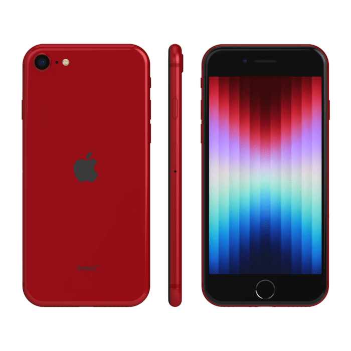 iPhone SE 2022 reconditionn&eacute; , Rouge, d&eacute;bloqu&eacute;