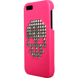 Case Case for Apple iPhone 5/5s/SE, Pink studded Skull