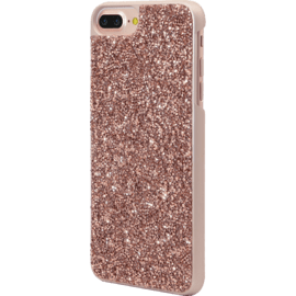 Étui en strass Bling pour Apple iPhone 6 Plus / 6s Plus / 7 Plus / 8 Plus, Rose Gold