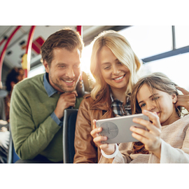 Fazup Patch Anti-Ondes pour Smartphones - Pack Famille (4 pi&egrave;ces)