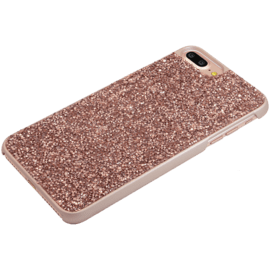 Étui en strass Bling pour Apple iPhone 6 Plus / 6s Plus / 7 Plus / 8 Plus, Rose Gold