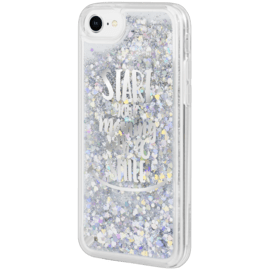 Case Bling Bling Hybrid Glitter Case for Apple iPhone 6/6s/7/8, Your Best Morning