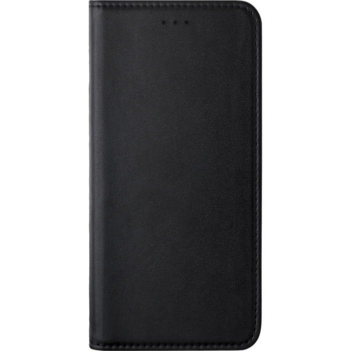 Coque clapet folio avec fente pour cartes & support pour Huawei Honor 7C/ Y7 (2018)  , Noir