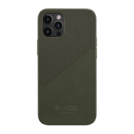 Coque Origami duo pour Apple iPhone 12 Pro Max, Vert camouflage