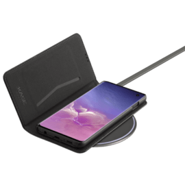 Portafoglio e custodia magnetica GEN 2.0 2 in 1 per Samsung Galaxy S10, nero