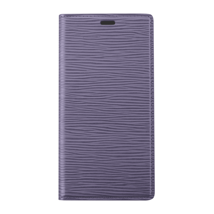 Diarycase 2.0 Coque clapet en cuir véritable avec support aimanté pour Apple iPhone 14 Pro, Vesper Violet