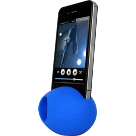 Oeuf Amplificateur de son pour Apple iPhone 6/6s/7/8/SE 2020, Bleu