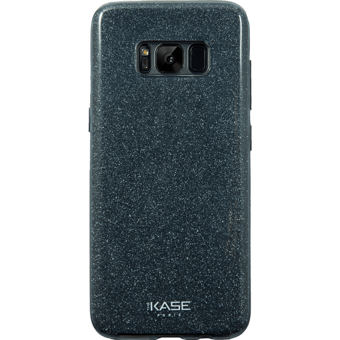 Coque slim&nbsp;paillet&eacute;e &eacute;tincelante pour Samsung Galaxy S8, Noir