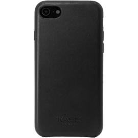 Coque en Cuir V&eacute;ritable Fabriqu&eacute;e &agrave; la Main&nbsp;pour Apple iPhone 7, Noir
