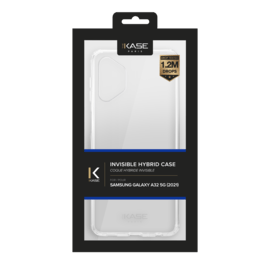 Coque hybride invisible pour Samsung Galaxy A32 5G 2021, Transparente