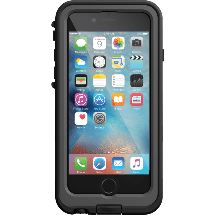 LifeProof Fre Coque batterie Waterproof pour Apple iPhone 6/6s, Noir