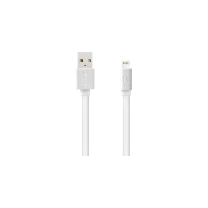 C&acirc;ble Lightning certifi&eacute; MFi Apple Charge/Sync (1M) Blanc Lumineux