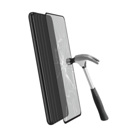 Protection d'écran en verre trempé (100% de surface couverte) pour Samsung Galaxy S22 5G, Noir